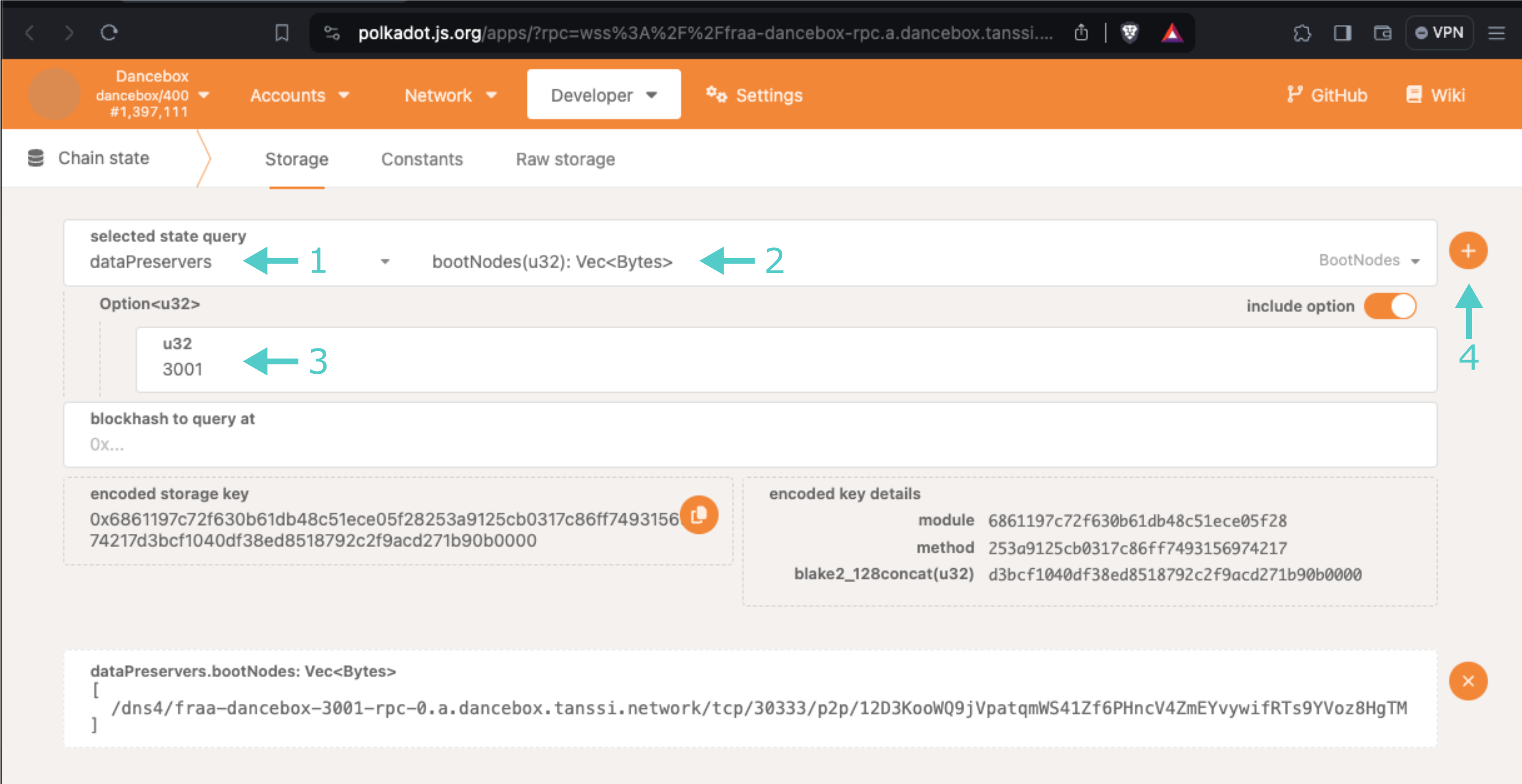 Getting the bootnode